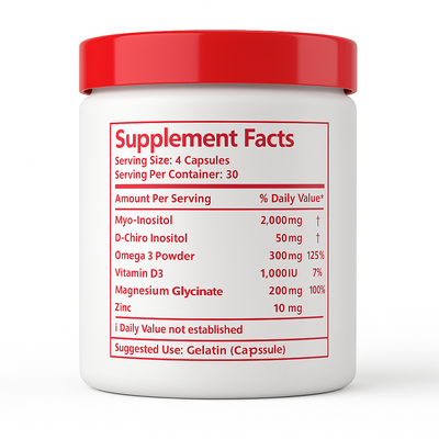 PCOS Hormone Balance Multivitamin Pills